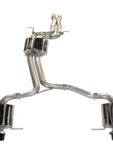 AWE Tuning Touring Edition Exhaust | 2.5" Diameter | 4" Dual Diamond Black Tips Audi Q5 2013-2017                                     - 3015-33054 - Image 4