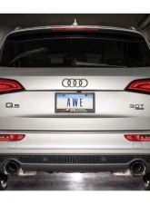 AWE Tuning Touring Edition Exhaust | 2.5" Diameter | 4" Dual Diamond Black Tips Audi Q5 2013-2017                                     - 3015-33054 - Image 4