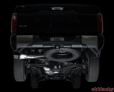 AWE Tuning 0FG Exhaust Dual Diamond Black Tips Toyota Tundra 2022-2025 - 3015-33063