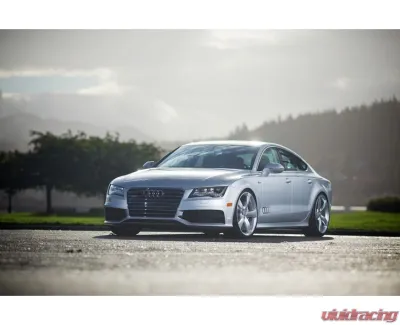 AWE Tuning Touring Edition Exhaust | 2.5" Diameter | 4" Dual Outlet Diamond Black Tips Audi A7 Quattro 2012-2014 - 3015-33064