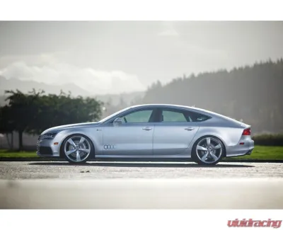 AWE Tuning Touring Edition Exhaust | 2.5" Diameter | 4" Dual Outlet Diamond Black Tips Audi A7 Quattro 2012-2014 - 3015-33064