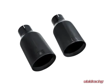 AWE Tuning Trail-to-Tread Conversion Kit  | Dual Exhaust | 3" Diameter | 5" Dual Diamond Black Tips Jeep Gladiator 2020-2023 - 3015-33065