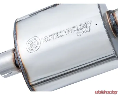 AWE Tuning Touring Edition Exhaust | 3" Diameter | 4" Dual Diamond Black Tips (includes DP) Audi A4 Quattro 2017-2018 - 3015-33078