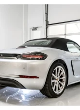 AWE Tuning Touring Edition Exhaust 2.5" Dual Diamond Black Tips for Porsche 718 Boxster/Cayman 2017-2025                                     - 3015-33080 - Image 2