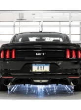 AWE Tuning Touring Edition Cat Back Exhaust | 3" Diameter | 4" Dual Diamond Black Tips Ford Mustang GT 2015-2017                                     - 3015-33084 - Image 3