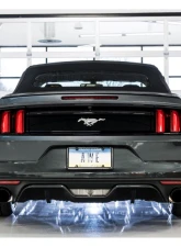 AWE Tuning Touring Edition Axle-Back Exhaust for Ford Mustang EcoBoost 2015-2023, 2.5" Stainless Steel, 4" Dual Diamond Black Tips                                     - 3015-33086 - Image 5