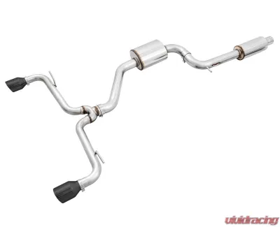 AWE Tuning Touring Edition Exhaust | 3" Diameter | 4" Dual Diamond Black Tips Volkswagen GTI 2018-2021 - 3015-33096