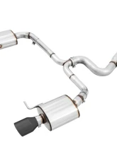 AWE Tuning Touring Edition Exhaust | 3" Diameter | 4" Dual Diamond Black Tips Volkswagen Golf Alltrack 2017-2019|Volkswagen Golf Alltrack 2017-2019                                     - 3015-33098 - Image 2