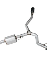 AWE Tuning Tread Edition Cat Back Dual Exhaust | 3" Diameter | 5" Dual Diamond Black Tips Jeep Gladiator 2020-2024                                     - 3015-33101 - Image 8