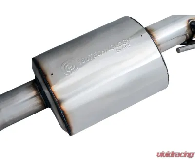 AWE Tuning Tread Edition Cat Back Dual Exhaust | 3" Diameter | 5" Dual Diamond Black Tips Jeep Gladiator 2020-2024 - 3015-33101