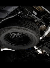 AWE Tuning Tread Edition Cat Back Dual Exhaust | 3" Diameter | 5" Dual Diamond Black Tips Jeep Gladiator 2020-2024                                     - 3015-33101 - Image 14