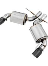 AWE Tuning Touring Edition Axle-back Exhaust | 3" Diameter | 4.5" Dual Outlet Diamond Black Tips Chevrolet Camaro SS 2016-2024|Chevrolet Camaro LT1 2020-2024                                     - 3015-33103 - Image 3
