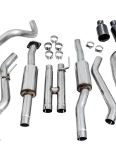 AWE Tuning 0FG Performance Cat Back Exhaust | Resonated | 3" Diameter | 5" Dual Diamond Black Tips Ford F-150 Raptor 2017-2020                                     - 3015-33106 - Image 2