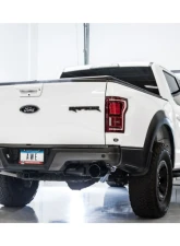 AWE Tuning 0FG Performance Cat Back Exhaust | Resonated | 3" Diameter | 5" Dual Diamond Black Tips Ford F-150 Raptor 2017-2020                                     - 3015-33106 - Image 4