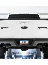 AWE Tuning 0FG Performance Cat Back Exhaust | Resonated | 3" Diameter | 5" Dual Diamond Black Tips Ford F-150 Raptor 2017-2020                                     - 3015-33106 - Image 5