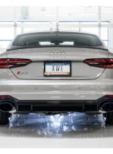AWE Tuning Touring Edition Exhaust | Non-Resonated | 3" Diameter | 7" Dual Diamond Black RS-Style Tips Audi RS5 2018-2019                                     - 3015-33108 - Image 5