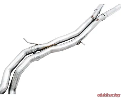 AWE Tuning Touring Edition Exhaust | Non-Resonated | 3" Diameter | 7" Dual Diamond Black RS-Style Tips Audi RS5 2018-2019 - 3015-33108