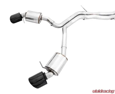 AWE Tuning Touring Edition Exhaust | Non-Resonated | 3" Diameter | 7" Dual Diamond Black RS-Style Tips Audi RS5 Sportback 2019-2019 - 3015-33114