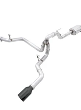 AWE Tuning 0FG Dual Split Rear Exhaust | 3" Diameter | 5" Dual Diamond Black Tips Ford F-150 2021-2025                                     - 3015-33119 - Image 10