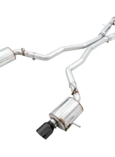 AWE Tuning Touring Edition Exhaust | 3" Diameter | 5" Dual Diamond Black Tips Jeep Grand Cherokee SRT 2014-2021                                     - 3015-33121 - Image 6