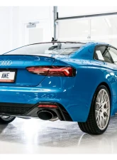 AWE Tuning Touring Edition Exhaust | 3" Diameter | 7" Dual Diamond Black RS-Style Tips Audi RS5 2021-2024                                     - 3015-33123 - Image 3