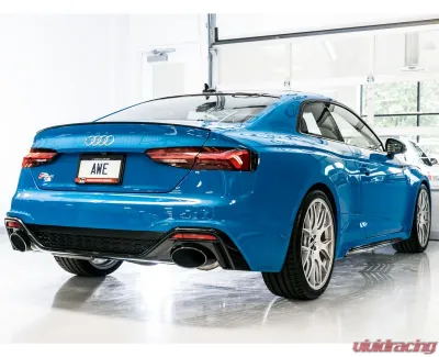 AWE Tuning Touring Edition Exhaust | 3" Diameter | 7" Dual Diamond Black RS-Style Tips Audi RS5 2021-2024 - 3015-33123