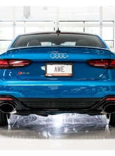 AWE Tuning Touring Edition Exhaust | 3" Diameter | 7" Dual Diamond Black RS-Style Tips Audi RS5 2021-2024                                     - 3015-33123 - Image 4