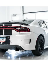 AWE Tuning Track Edition Exhaust | 3" Diameter | 4.5" Dual Diamond Black Tips Dodge Charger 2015-2020                                     - 3015-33126 - Image 5