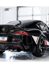 AWE Tuning Resonated Touring Edition Exhaust | 3" Diameter | 5" Dual Diamond Black Tips Toyota GR Supra 2020-2025                                     - 3015-33132 - Image 3