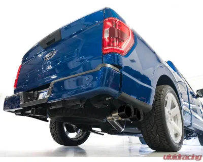 AWE 0FG Side Exit Exhaust | 4.5" Diamond Black Tips - 3015-33145