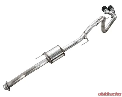 AWE 0FG Side Exit Exhaust | 4.5" Diamond Black Tips - 3015-33145