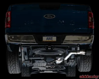 AWE 0FG Side Exit Exhaust | 4.5" Diamond Black Tips - 3015-33145