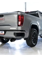 AWE Tuning 0FG Cat Back Split Rear Exit Exhaust | 3" Diameter | 5" Dual Diamond Black Tips Chevrolet Silverado 1500 2019-2025|GMC Sierra 1500 Limited 2022-2022                                     - 3015-33206 - Image 3