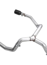AWE Tuning 0FG Cat Back Split Rear Exit Exhaust | 3" Diameter | 5" Dual Diamond Black Tips Chevrolet Silverado 1500 2019-2025|GMC Sierra 1500 Limited 2022-2022                                     - 3015-33206 - Image 4