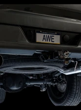 AWE Tuning 0FG Cat Back Split Rear Exit Exhaust | 3" Diameter | 5" Dual Diamond Black Tips Chevrolet Silverado 1500 2019-2025|GMC Sierra 1500 Limited 2022-2022                                     - 3015-33206 - Image 9