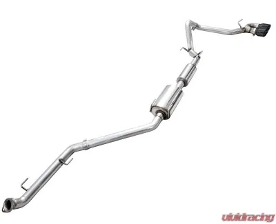 AWE Tuning 0FG Exhaust | 4.5" Dual Diamond Black Tips Toyota Tacoma 2024-2025 - 3015-33254