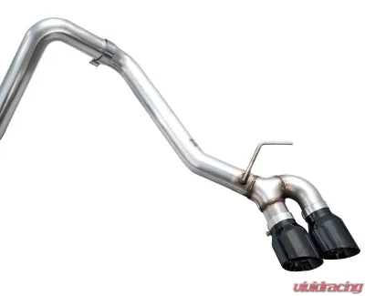 AWE Tuning 0FG Exhaust | 4.5" Dual Diamond Black Tips Toyota Tacoma 2024-2025 - 3015-33254