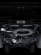 AWE Tuning 0FG Exhaust | 4.5" Dual Diamond Black Tips Toyota Tacoma 2024-2025                                     - 3015-33254 - Image 13