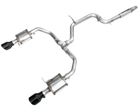 AWE Tuning Touring Edition Exhaust Diamond Black Tips Volkswagen Jetta GLI 2022-2026