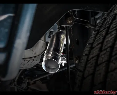 AWE Tuning 0FG Single Side Exit Cat Back Exhaust | 3" Diameter | 4.5" Dual Diamond Black Tips Ram 1500 2011-2018 - 3015-33309