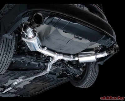 AWE Tuning Touring Edition Exhaust | 3" Diameter | 5" Dual Diamond Black Tips Acura Integra|Honda Civic Si 2022-2025 - 3015-33331