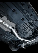 AWE Tuning Touring Edition Exhaust | 3" Diameter | 5" Dual Diamond Black Tips Acura Integra|Honda Civic Si 2022-2025                                     - 3015-33331 - Image 5