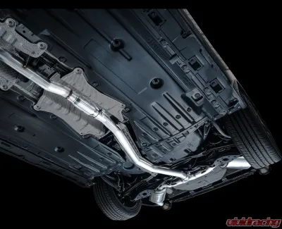 AWE Tuning Touring Edition Exhaust | 3" Diameter | 5" Dual Diamond Black Tips Acura Integra|Honda Civic Si 2022-2025 - 3015-33331