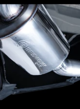 AWE Tuning Touring Edition Exhaust | 3" Diameter | 5" Dual Diamond Black Tips Acura Integra|Honda Civic Si 2022-2025                                     - 3015-33331 - Image 7