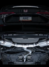 AWE Tuning Touring Edition Exhaust | 3" Diameter | 5" Dual Diamond Black Tips Acura Integra|Honda Civic Si 2022-2025                                     - 3015-33331 - Image 17