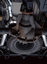 AWE Tuning 0FG Resonated Cat Back | 3" Diameter | 5" Dual Diamond Black Tips Ford F-150 Tremor 2021-2025                                     - 3015-33402 - Image 7