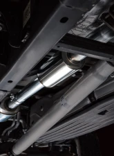 AWE Tuning 0FG Resonated Cat Back | 3" Diameter | 5" Dual Diamond Black Tips Ford F-150 Tremor 2021-2025                                     - 3015-33402 - Image 8