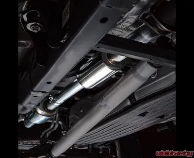 AWE Tuning 0FG Resonated Cat Back | 3" Diameter | 5" Dual Diamond Black Tips Ford F-150 Tremor 2021-2025 - 3015-33402