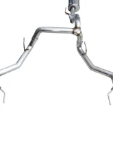 AWE Tuning 0FG Resonated Cat Back | 3" Diameter | 5" Dual Diamond Black Tips Ford F-150 Tremor 2021-2025                                     - 3015-33402 - Image 13