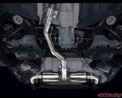 AWE Tuning Touring Edition Axle Back Exhaust 3" Dual 4.5" Black Tips for BMW 330i/430i 2019-2024 - 3015-33429